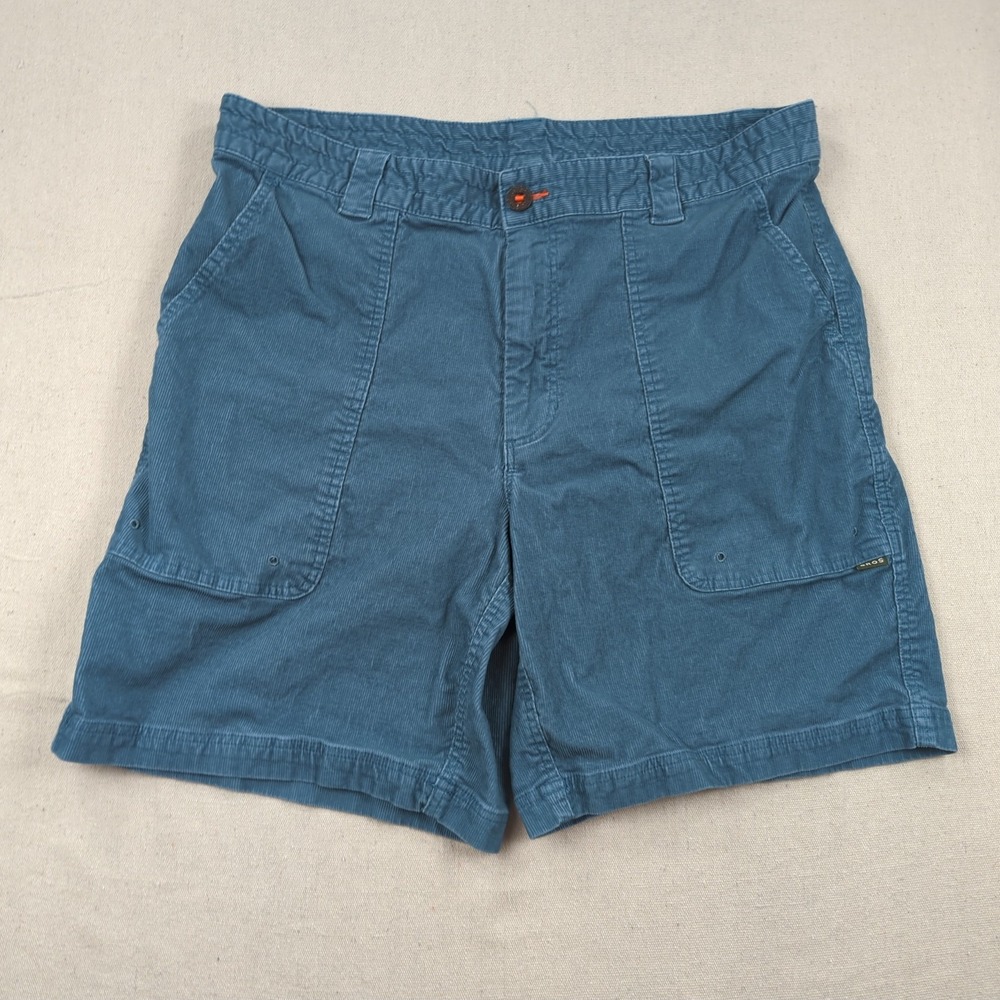 Howler Bros Shorts Mens 38 Green Corduroy Cotton Surf Casual Outdoor